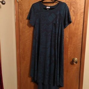 LulaRoe Carly dress Size L